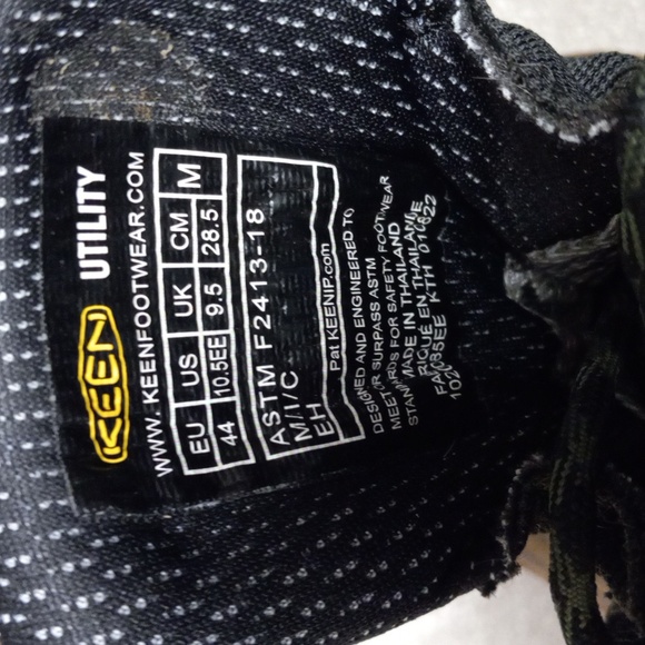 KEEN. DRY WATERPROOF KEY-TECH Hard-Toe Utility Boots - Picture 11 of 15